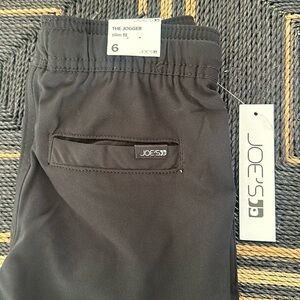 joes jeans black joggers, kids size 6 new with tags